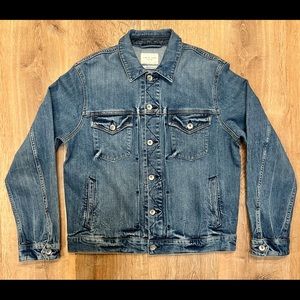 Rag & Bone Men’s Classic Fit Jean Jacket Japanese Stretch Denim Sz S Retail $350